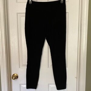 Wild Fable Black Knit Ankle Pants Size Large